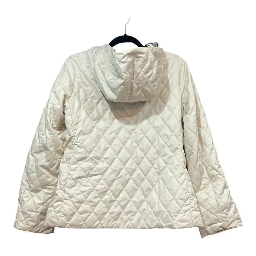 Pierre Cardin Coat Women Cream Size 44 - Picture 4 of 4